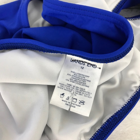 Lands end swim bikini bottom mid rise - Picture 4 of 4